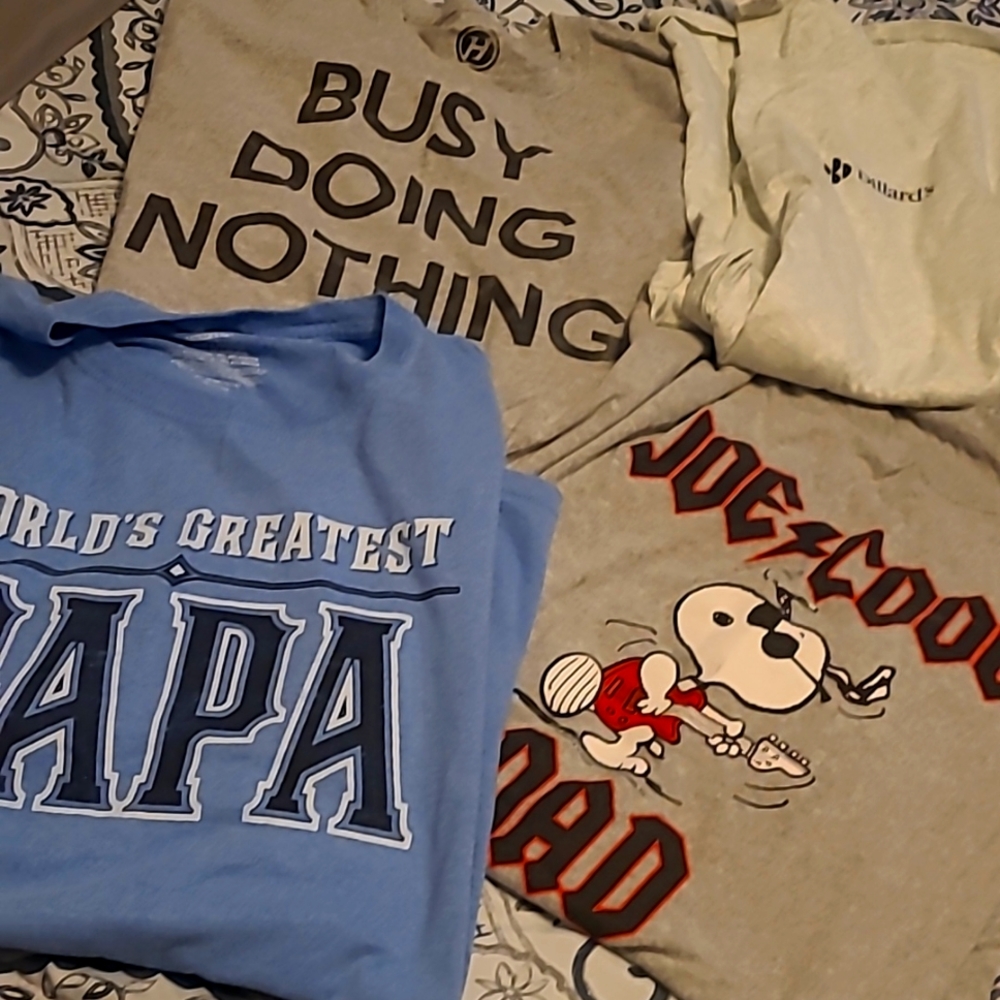 Big and tall shirts bundle 3xl size (4 pcs).
